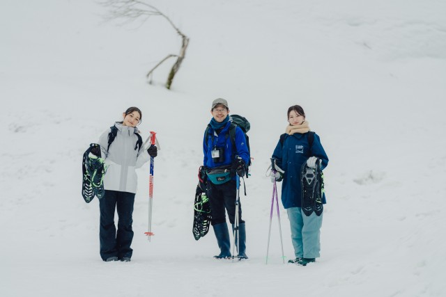流葉神秘の森コース（スノーシューツアー）